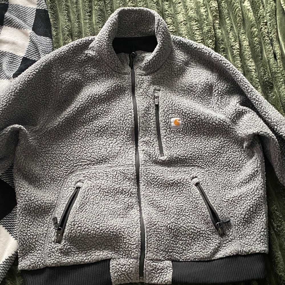 Carhartt Charcoal Fleece Performance Jacket
